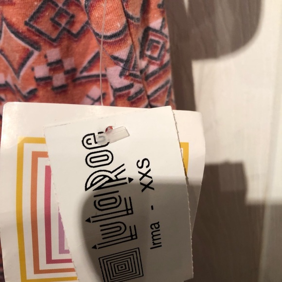 LuLaRoe Irma Top XXS - Picture 5 of 5